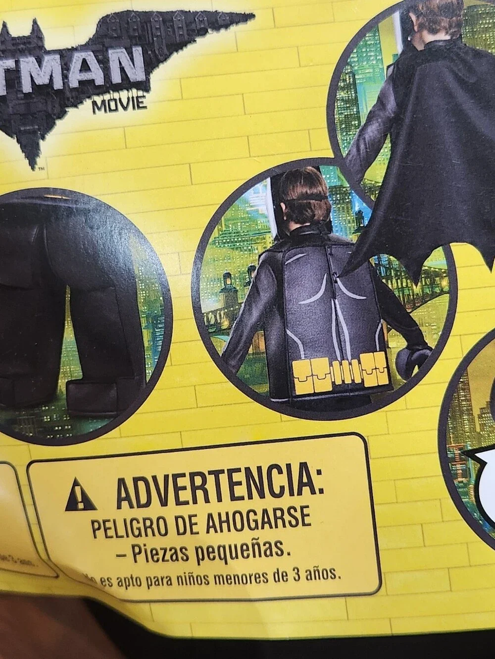LEGO Batman Kids Costume - Black Size 4t - 6t